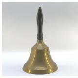 BRASS SCHOOL BELL 10'
