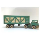 1950ï¿½s STRUCTO CATTLE FARMS TOY TRUCK 20'