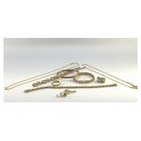 VTG JEWELRY INSCRIBED BRACELETS