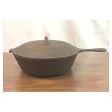 VTG three notch cast-iron deep skillet #8