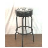 30' Jack Daniels, metal and cushion stool