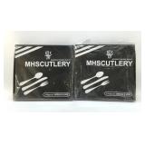 MHS CUTLERY FLATWARE SERVICE FOR 12 SEALED