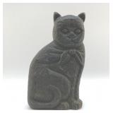CAST IRON BLACK CAT DOORSTOP