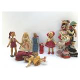 ANTIQUE POLISH TRAVEL DOLLS, PINOCCHIO