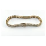 925 SILVER TENNIS BRACELET 7 1/2 '