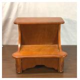 Powell furniture bed step with storage