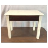 24 x 16 x 19' small wood table
