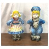 21' concrete, Dutch boy and girl yard ornaments