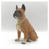 ROYAL CROWN BOXER DOG FIGURINE