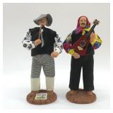 SANTON FRENCH PROVENCE TERRA COTTA FIGURINES 7'