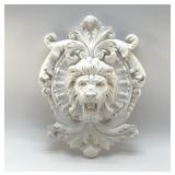ORNATE LION HEAD WALL DECOR 15'