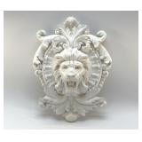LION ORNATE WALL DECOR 15' WOOD