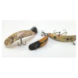 ANTIQUE FISHING LURES 5'