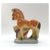 1940S CHALKWARE HORSE 11'