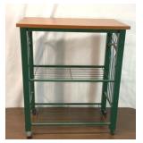 30 x 26 x 16' rolling wood and metal shel