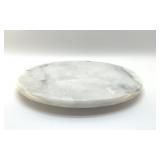 MARBLE CAKE PLATE 12'