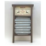 MEN'S SORT THEIR LAUNDRY WASHBOARD