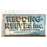 48x24' metal contractor sign