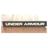 48 x 6' under Armour metal sign