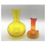 PILGRIM GLASS VASES 6'