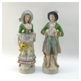 ANTIQUE OCCUPIED JAPAN FIGURINE PAIR