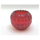 VTG LG Wright Priscilla Ruby Rose Bowl