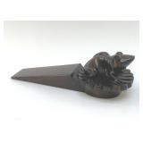 FROELICH FURNITURE, INDONESIAN, FROG DOOR STOP