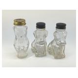 1920's CANDY CONTAINERS PUPPIES, OWL