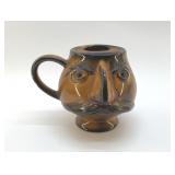 1970's HOLIDAY DESIGNS MUSTACHE MUG 5'