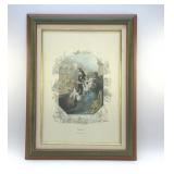 19TH CEN. LA FIESTA DE LOS TOROS, ENGRAVING