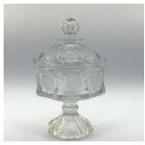 1958 FOSTORIA COIN GLASS CANDY DISH