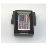 SEALED ZIPPO SECOND AMENDMENT LIGHTER IN BOX