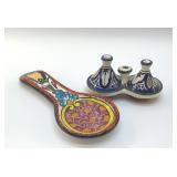 MEXICAN TALAVERA POTTERY TABLEWARE