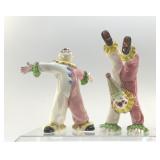 1950S JAPAN CLOWN FIGURINES 6 1/2 '