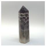 CHEVRON DREAM, AMETHYST CRYSTAL OBELISK