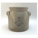 M.L. OWENS POTTERY CROCK 6.5'