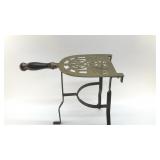 ANTIQUE FIREPLACE TRIVET 14'
