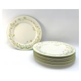 NORITAKE IVORY, CHINA REVERIE PATTERN PLATES