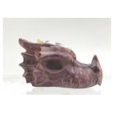 MOOKALITE CARVED DRAGON HEAD