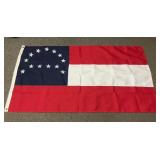 STARS N BARS CONFEDERATE STATES FLAG 35 X 60