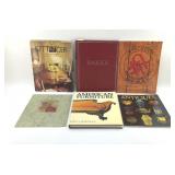 6 ASSORTED ANTIQUE FURNITURE BOOKS MAGAZINES