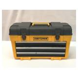 Craftsman toolbox filled with craftsman tools