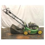 John Deere JX 75 self-propelled lawn mower runs