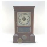 ANTIQUE CLOCK WITH PENDULUM