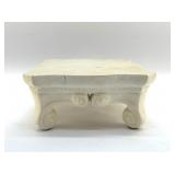 PLASTER SCROLL WORK PLANT STAND
