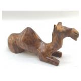 HAND CARVED MOROCCAN THUYA CAMEL