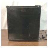 BLACK HOTPOINT MINI FRIDGE