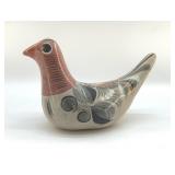 VTG TONALA STYLE HAND PAINTED CERAMIC BIRD