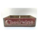 CHEERWINE DELIVERY CRATE