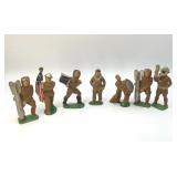 1930S BARCLAY DIMESTORE STORE TOY SOLDIERS